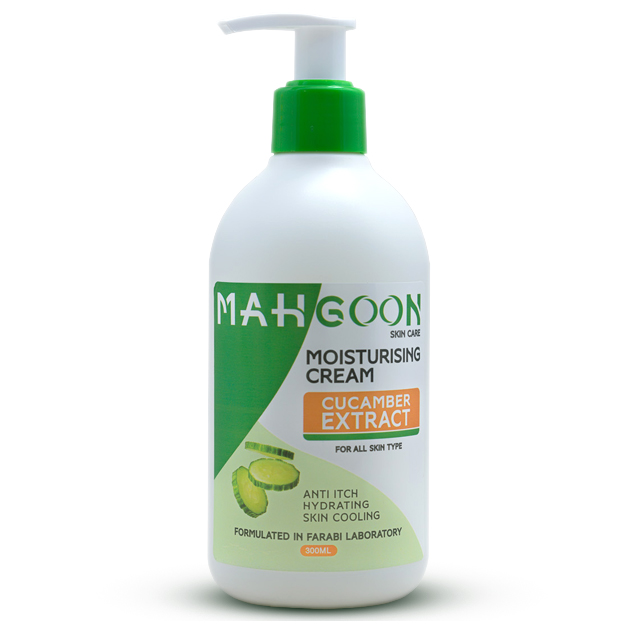 کرم آبرسان و مرطوب کننده حاوی عصاره خیار ماه گون